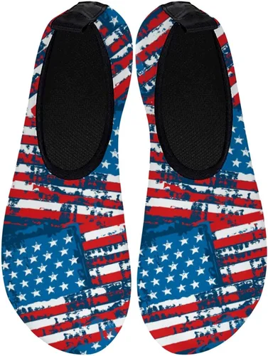 Vista 4 de Zooshum Zapatos de agua de perezoso para hombres y mujeres, de secado rápido, para nadar, descalzos, playa, antideslizantes, para piscina, zapatos
