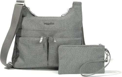 Vista 2 de Baggallini Bolso cruzado Bolso de viaje ligero y resistente al agua