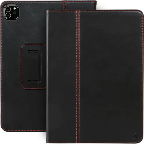 Vista 14 de Casemade Real Leather Case Compatible with iPad mini 7 (A17 Pro) / 6th Gen (2021) - Full-Grain Leather Cover, Auto Sleep/Wake, Dual Stand Position
