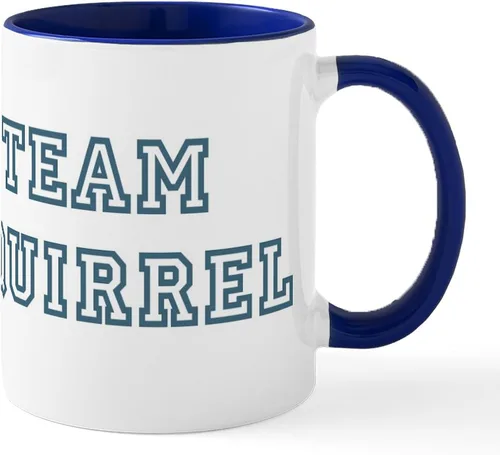 Vista 35 de CafePress Taza navideña de ardilla de 11 oz (11.0 fl oz) taza de café de cerámica