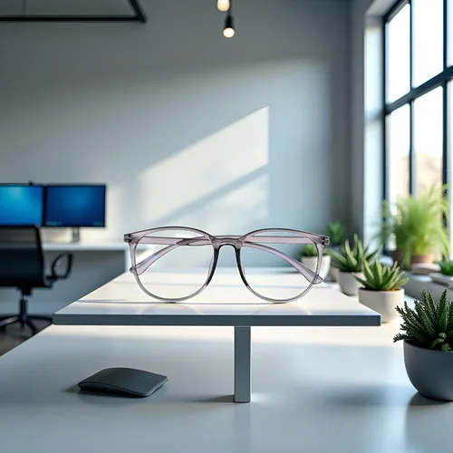Vista 4 de Lentes de bloqueo de luz azul, marcos grises, lectura de computadora/juegos/TV/teléfonos, lentes para mujeres y hombres, antifatiga ocular