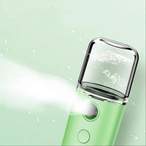 Vista 2 de Mini vaporizador facial para limpieza profunda facial, vaporizador facial portátil, rociador facial, humidificador facial práctico, Mister, cuidado