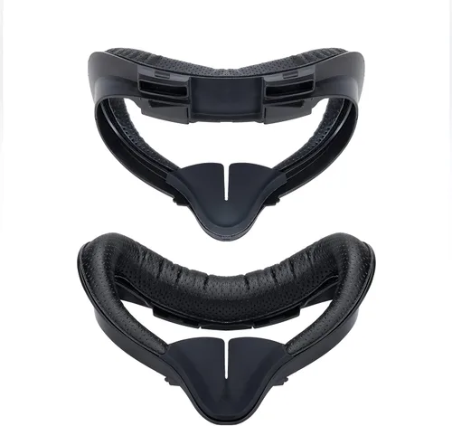 Vista 3 de Hibloks Face Cover Set for MetaOculus Quest 2 Accessories,Silicone face Cover+Shell Cover+Protective Lens Cover for MetaOculus Quest 2