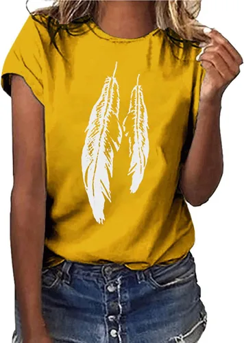 Vista 46 de Camiseta con estampado de animales para mujer, camiseta de libélula divertida, linda camiseta de manga corta, blusa de primavera 2023, camisas