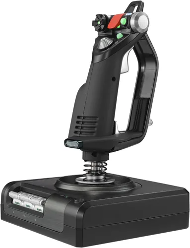Vista 3 de Logitech G Saitek X52 Sistema de simulación de control de vuelo