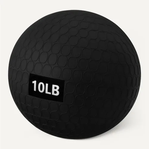 Vista 5 de Amazon Basics Pelotas medicinales Slam para hacer ejercicio