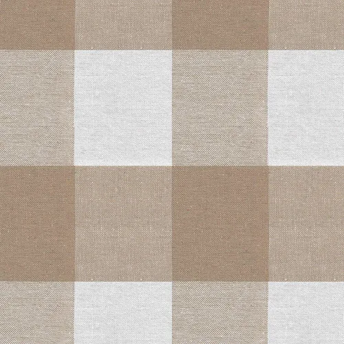 Vista 6 de Encasa XO Soportes para ollas, almohadillas acolchadas para cocina, 8 x 8 Cuadros beige búfalo