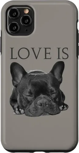 Vista 13 de Funda para iPhone 16 Bulldog Francés para teléfono Frenchie Mom Dad Dog Pet Love Case