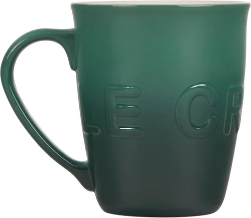 Vista 3 de Le Creuset - Taza de cerámica extra grande de 20 onzas con logo, alcachofa
