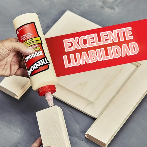 Vista 5 de Titebond Pegamento para madera original 5062, estándar de la industria para carpintería, reparación/montaje de muebles, construcción, reparación
