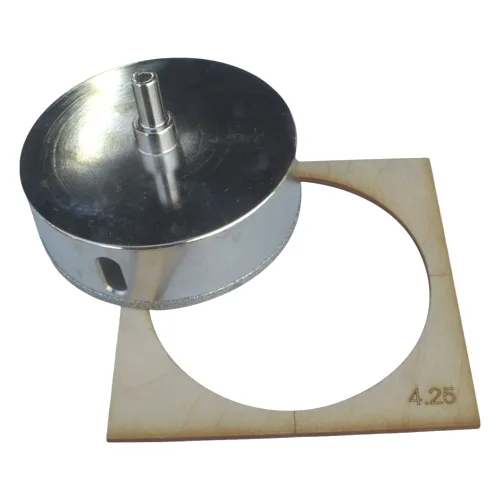 Vista 19 de Kit de brocas de diamante para azulejos - Juego de vidrio y porcelana, paquete de 5: 3/16", "1/4", "1/2" brocas de diamante para cerámica