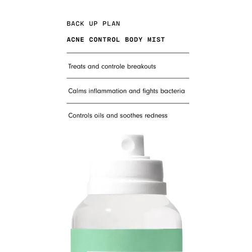 Vista 6 de Versed Rocío corporal de control de acné de respaldo - Tratamiento de manchas + spray de ácido salicílico con aceite de árbol de té y hamamelis