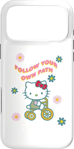 Vista 22 de iPhone 13 Pro Max Sigue tu propio camino con funda Hello Kitty