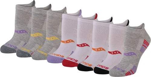 Vista 36 de Saucony Women's RunDry Performance Heel Tab Athletic Socks, Available in S-L (8, 16, 24 Pairs)