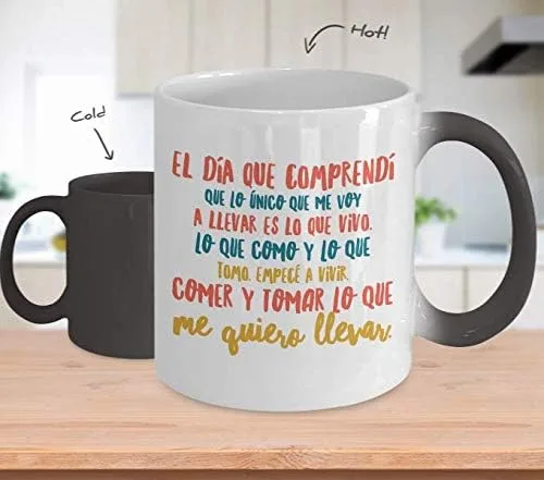 Vista 2 de Regalo Para Mama Vaso, taza de café divertidas, tazas personalizadas, taza de café inspiradoras, taza con mensajes positivos.
