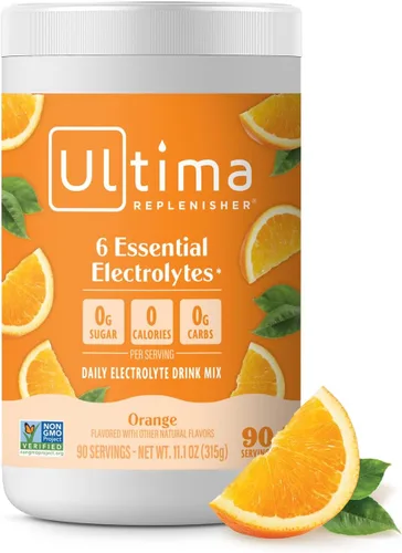 Vista 13 de Ultima replenisher Electrolyte polvo Nueva Fórmula, 1, 1 Zero Sugar Grape Hydration Powder with 6 Electrolytes & Minerals - Sugar Free