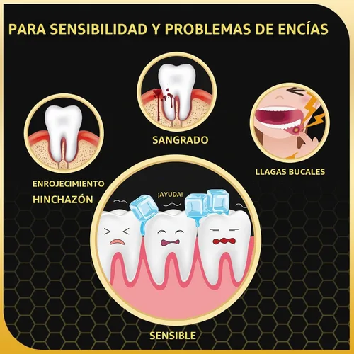 Vista 3 de 2 piezas de pasta de dientes de veneno de avispa para sangrado de encías, tratamiento de gingivitis, dientes sensibles, llagas en la boca, placa