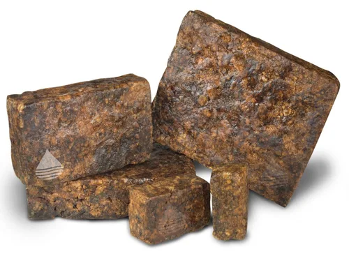 Vista 3 de Aroma Depot Jabón negro africano crudo 4oz jabón natural 100% crudo para acné, eczema, psoriasis, eliminación de cicatrices cara y lavado corporal.
