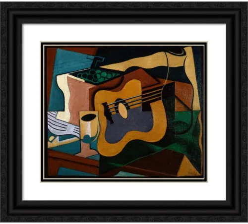 Vista 4 de ArtDirect Still Life with Guitar (1920) 10x8 UnFramed Museum Art Print Poster Ready for Framing by Juan Gris (Spanish, 1887-1927)