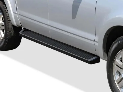 Vista 10 de APS Estribos de 5 pulgadas negro mate compatibles con Ford Explorer Sport Trac 2007-2010 Crew Cab acero inoxidable