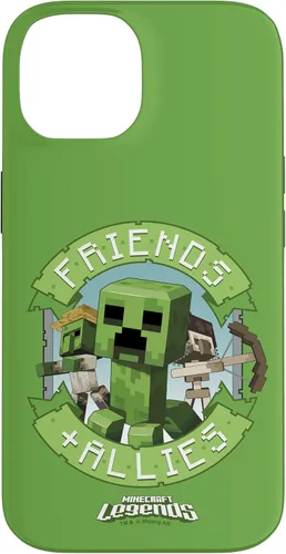Vista 4 de Minecraft Legends Friends & Allies Mobs - Carcasa para iPhone 17