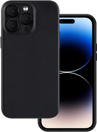 Vista 6 de Funda de piel compatible con iPhone 14 Pro, piel de vaca genuina, patrón de cocodrilo en relieve para iPhone 14 Pro, imanes integrados para carga