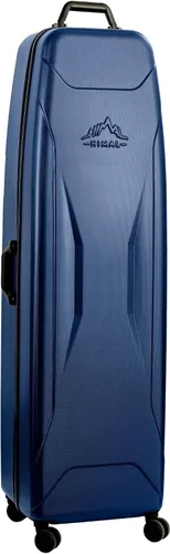 Vista 10 de Funda rígida de viaje de golf con ruedas, diseño de carcasa rígida de PC, impermeable, duradera y de gran capacidad, funda de viaje de golf