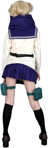 Vista 4 de miccostumes Conjunto completo de disfraz de anime JK para mujer, uniforme escolar, cosplay