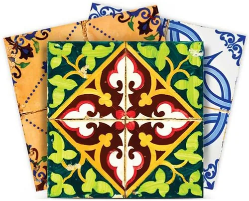 Vista 10 de Backsplash - Calcomanías para azulejos de despegar y pegar, juego de 24 unidades, calcomanías auténticas para azulejos de baño, calcomanías de pared