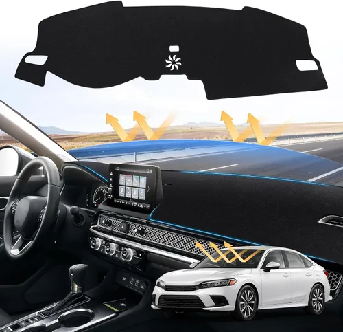 Vista 19 de Sunsdrew - Cubierta de salpicadero para Dodge Ram 1500 2500 3500 2010-2018