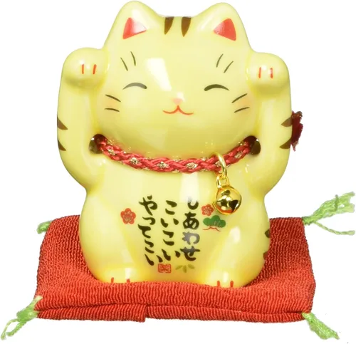 Vista 2 de yakushigama Lucky Cat Modelo 7534 Tabby