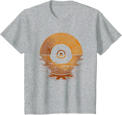 Vista 48 de Vinyl LP Records - Camiseta de vinilo Sunset Negro