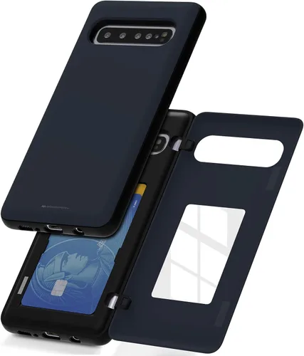 Vista 79 de GOOSPERY Funda tipo cartera para Samsung Galaxy S22 Ultra, [tarjetero] parachoques magnético de puerta con cierre automático, cubierta protectora