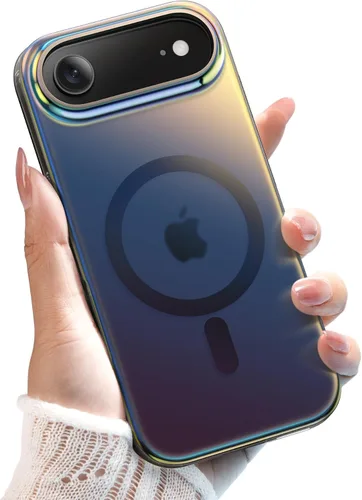 Vista 8 de JETech Funda magnética para iPhone 14, iridiscente