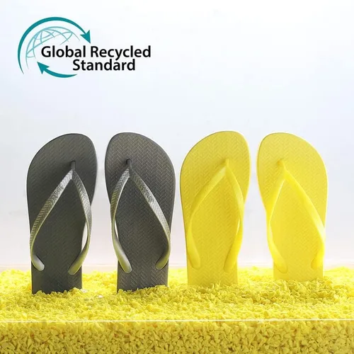 Vista 6 de Swalker Sandalias para hombre y mujer con estampado de arco iris en suela de goma reciclable con patrón antideslizante y plantilla hinchable