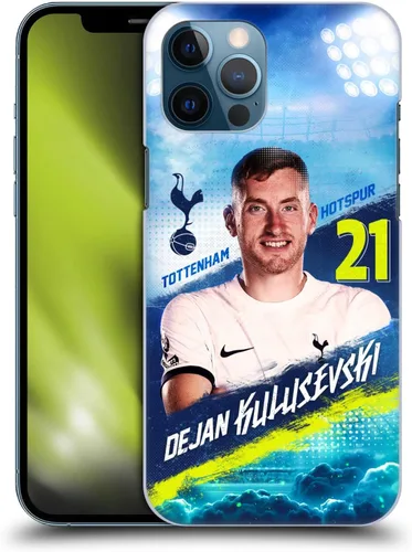 Vista 10 de Head Case Designs Tottenham Hotspur F.C. Cristian Romero 2023/24 First Team - Carcasa rígida compatible con Apple iPhone 12 Pro Max