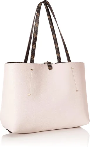 Vista 2 de GUESS Bolso Eco Brenton, Marrón Multicolor