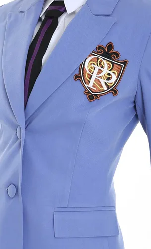 Vista 4 de miccostumes Ouran High School - Disfraz de club de anfitrión para mujer uniforme escolar