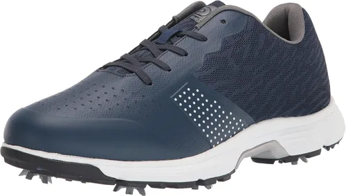 Vista 11 de THESTRON - Zapatos de golf para hombre con malla transpirable, zapatillas deportivas para caminar, 7 tacos, entrenadores de golf Negro