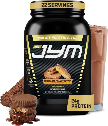 Vista 17 de JYM Supplement Science Pro JYM Proteína en Polvo Sabor Galleta de Chocolate Crujiente - Aislados de Proteína de Suero, Caseína y Proteína de Leche