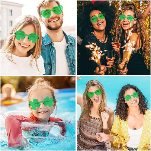 Vista 140 de Lentes de sol con forma de corazón, 2 pares de lentes de sol en forma de corazón, gafas de sol rave para mujeres, regalos de fiesta