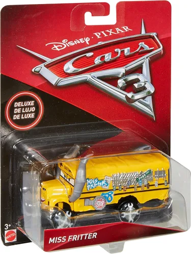 Vista 14 de Vehículo de lujo Miss Fritter moldeado a presión Disney Pixar Cars 3