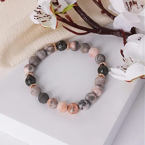 Vista 5 de BABORI Bracelets for Women Anniversary Birthday Christmas Jewelry Gift for Women Protection Nature Stone Inspirational Bracelets for Mother Daughter