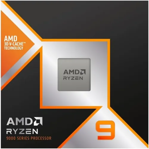 Vista 2 de Procesador AMD Ryzen 9 9900X3D de 12 núcleos
