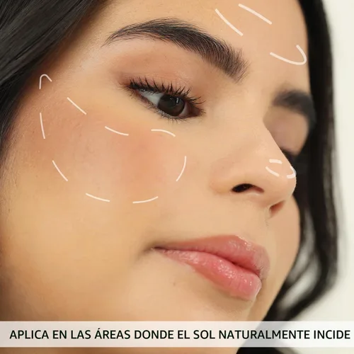 Vista 7 de Palladio Bronceador mate, sin líneas de bronceado