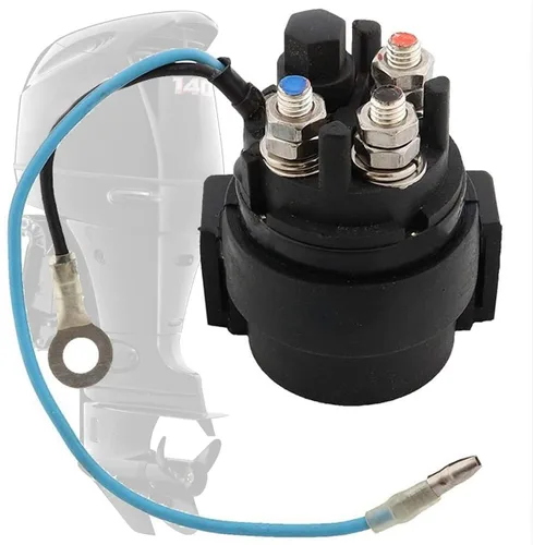 Vista 2 de Relé de inclinación de ajuste eléctrico para fuerabordas Suzuki DF40-DF140 de 4 tiempos y DT55-225HP 2 tiempos reemplazar 38410-94550 38410-94551