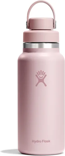 Vista 52 de Hydro Flask Botella de agua – Acero inoxidable aislado – Tapa de boca ancha para chug, antiderrames, a prueba de fugas en rocío de 40 onzas Dew