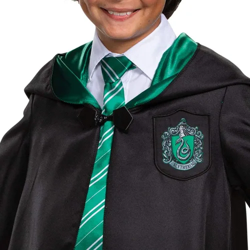 Vista 4 de Harry Potter Robe Official Hogwarts Wizarding World Costume Robes Deluxe Kids Size Dress Up Accessory