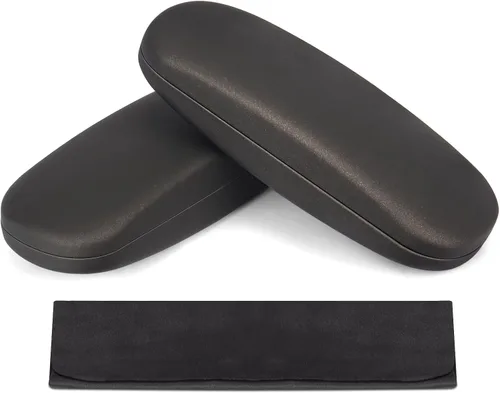 Vista 20 de RayLove Fundas rígidas unisex para gafas, estuche protector para gafas