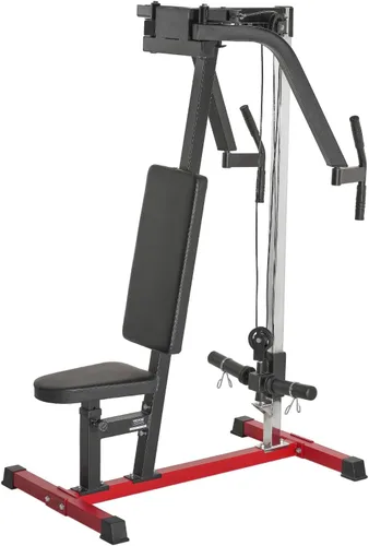 Vista 9 de VEVOR, máquina de apertura de pecho, máquina especializada para tren superior para gimnasio en casa, apertura ajustable y máquina de deltoides